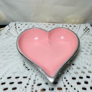 Beautiful Aluminum Pink trinket Tray
